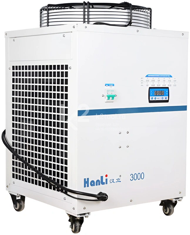 Чиллер Hanli HL-3000-QG2/2 для охлаждения лазерного излучателя до